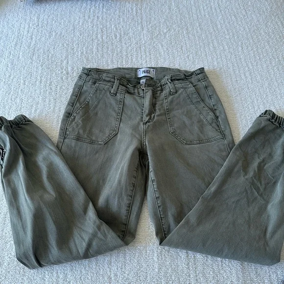 PAIGE Olive Ankle & Cropped Jeans - Picture 3 of 6